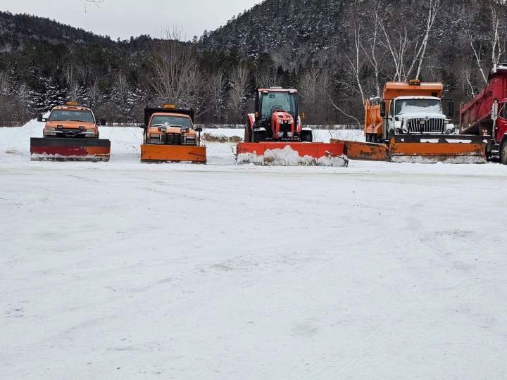Flotte pour déneigement Notre-Dame-de-Pontmain