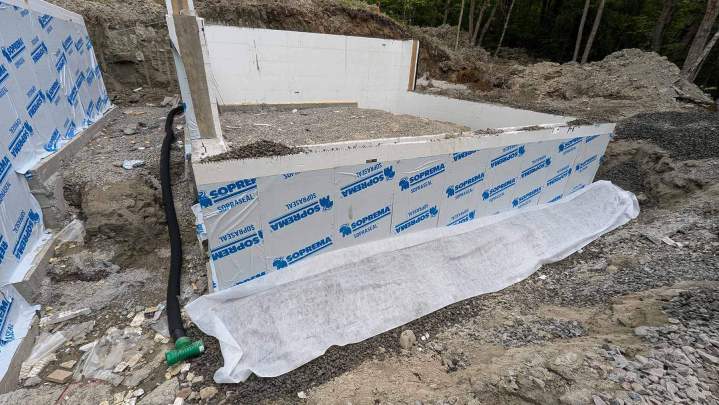 Effective Drainage System in Notre-Dame-de-Pontmain